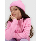 Regular fleece without hood for girls 4F 4FJRSS26TFLEF507-56S 4f