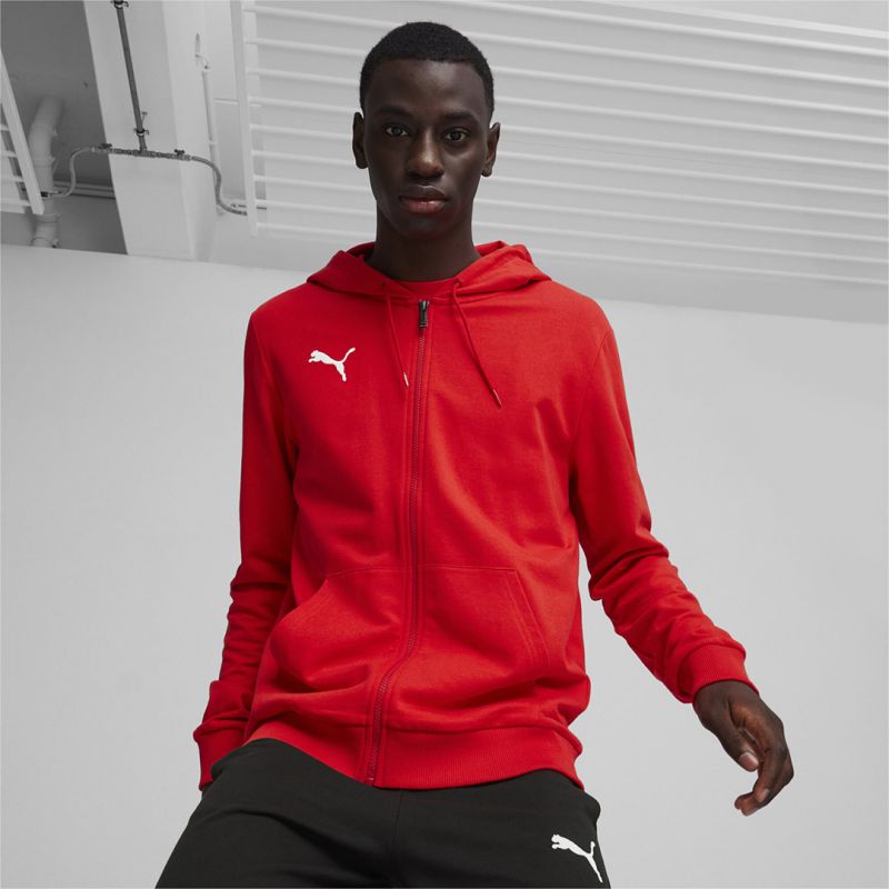 Puma Team Goal Casuals Hooded M 658595 01 sweatshirt Clothing/Football Puma