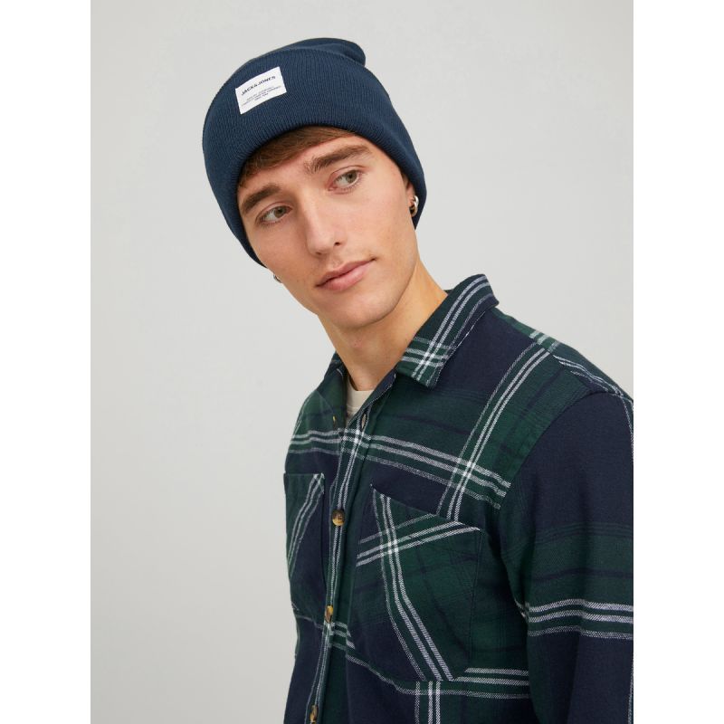 Jack&Jones JACLONG KNIT BEANIE12150627 NAVY BLAZER Jack&Jones