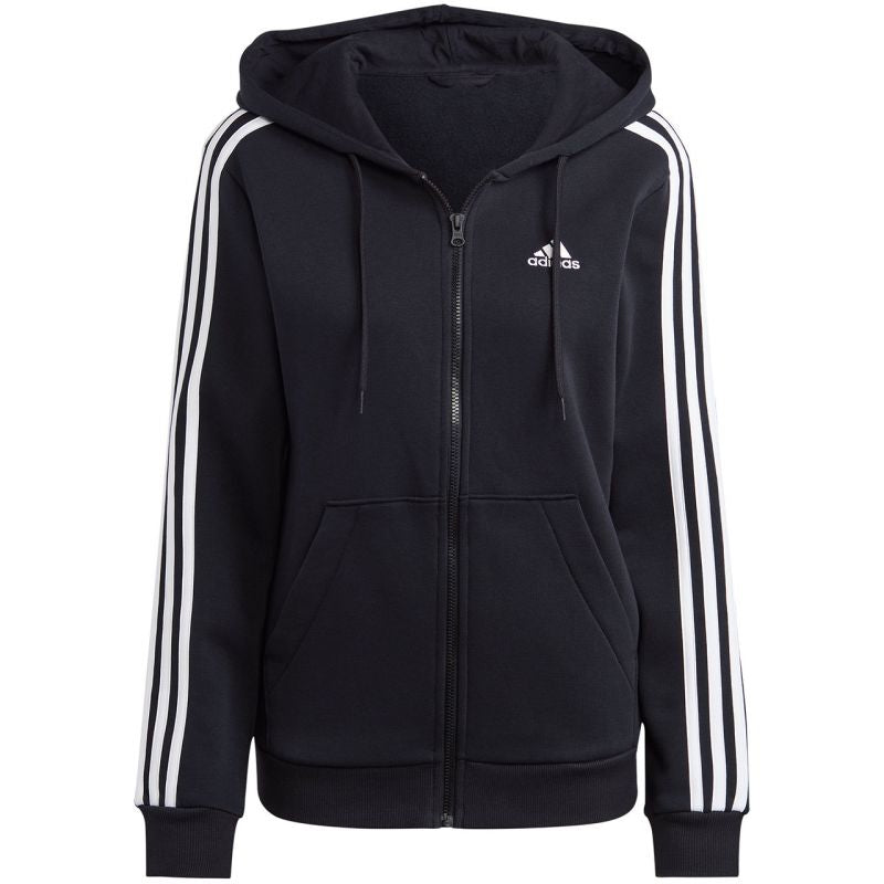 Adidas 3 Stripes FL Full-Zip Hoodie HZ5743 Clothing/Lifestyle/adidas Adidas