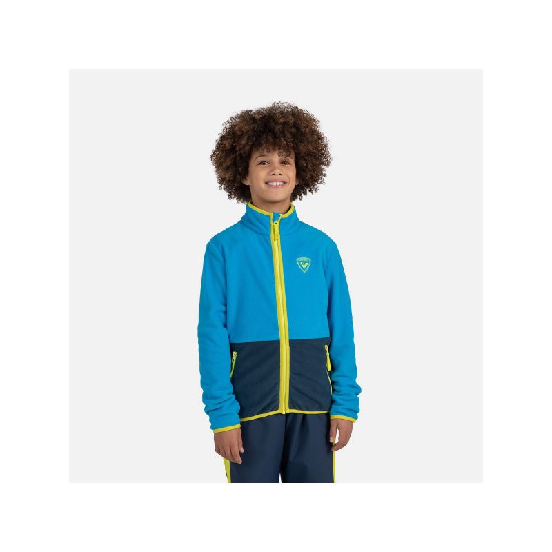 Rossignol Jr Strawpile Fleece Fz Import z PMSport Your Sports Performance