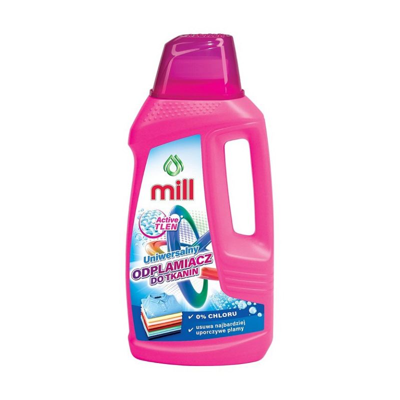 MILL Active Oxygen, Universal Fabric Stain Remover, 0% Chlorine, Removes the Most Stubborn Stains, 1.6l Chemia/Środki piorące i odplamiające Your Sports Performance