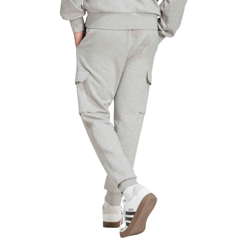 adidas Essentials Feelcozy Cargo Men's Pants Light Gray JE3823