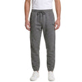 Calvin Klein Fleece Logo Tape Jogger Grey Heather Sweatpants - LZ04LE291G-P7E Calvin Klein