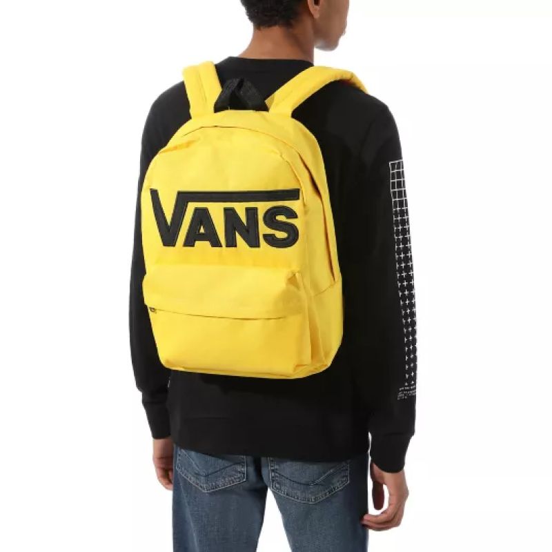 Vans Old Skool III Backpack Lemon Chrome - VN0A3I6R85W Akcesoria i sprzęt koszykarski/Torby i plecaki Your Sports Performance