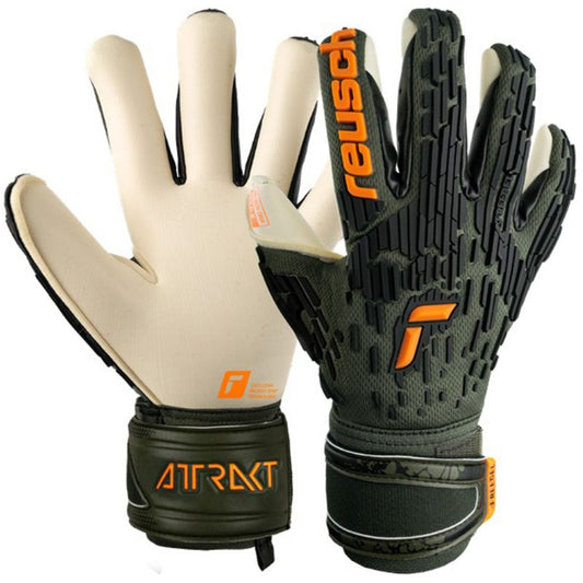 Goalkeeper gloves Reusch Attrakt Freegel Gold XM 5370935 5556 Accessories/Gloves Your Sports Performance