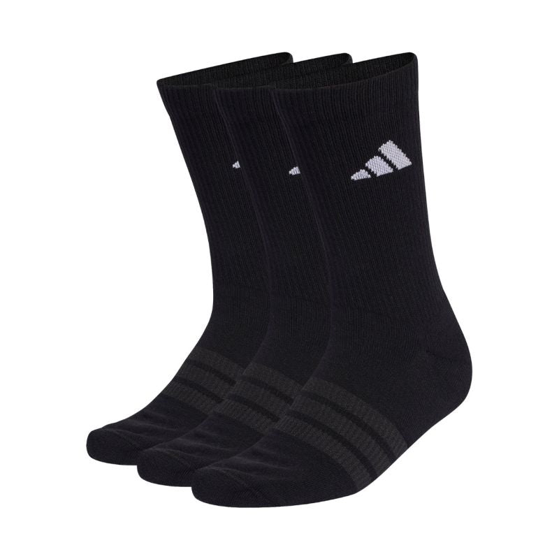 adidas Cushioned Sportswear Crew 3P Socks Black KC9626 To be categorized Your Sports Performance