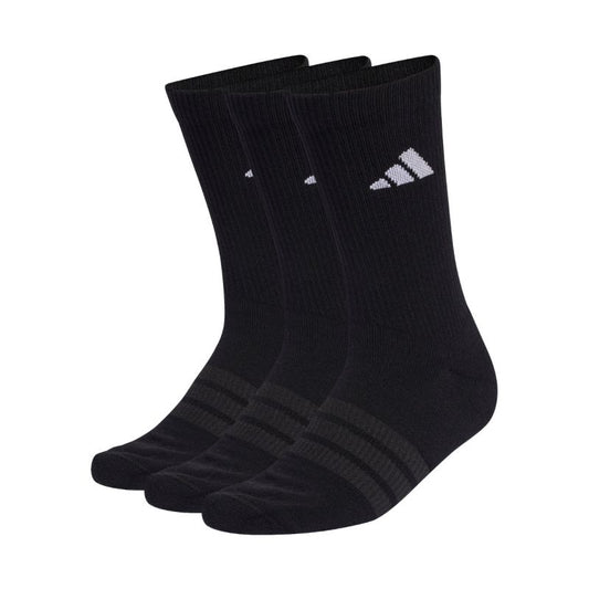 adidas Cushioned Sportswear Crew 3P Socks Black KC9626 To be categorized Your Sports Performance