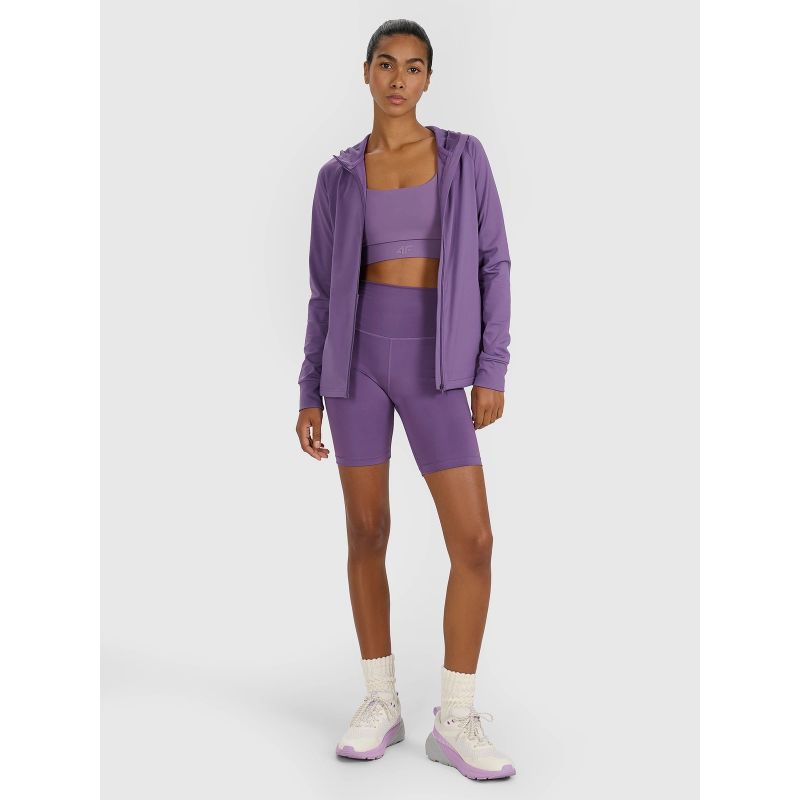 Women's quick-drying regular training sweatshirt 4F 4FWAW25TFSWF585-53S 4f