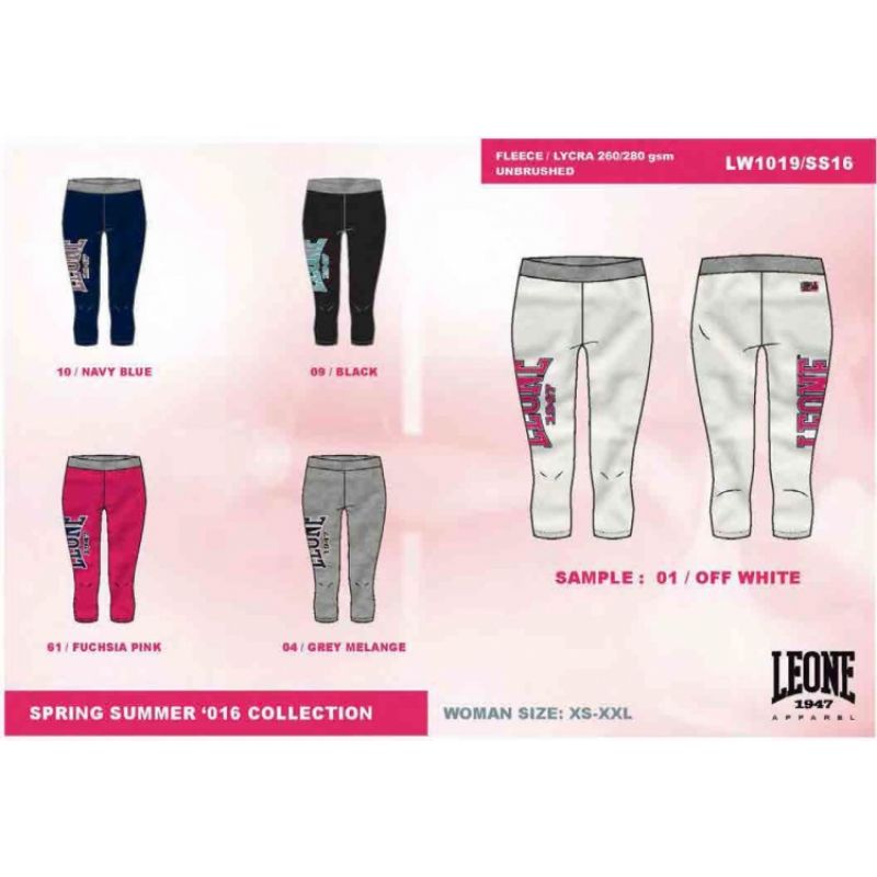 LEONE LW1019/S16 navy blue short leggings "S" In preparation Your Sports Performance