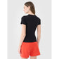Women's slim ribbed t-shirt 4F 4FWSS25TTSHF1968-20S *Kategoria tymczasowa Your Sports Performance