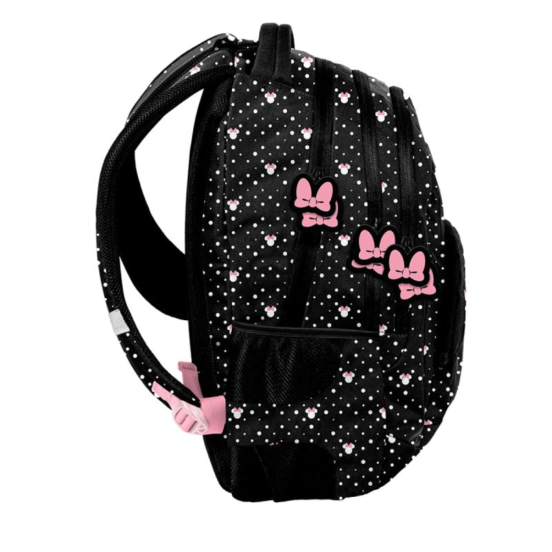 PASO x Minnie Mouse School Backpack Black Satchel - DM23VV-278 Akcesoria i sprzęt koszykarski/Torby i plecaki Your Sports Performance