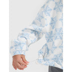 4FWarm oversize fleece with print for girls 4F 4FJRAW25TFLEF440-90A *Kategoria tymczasowa Your Sports Performance