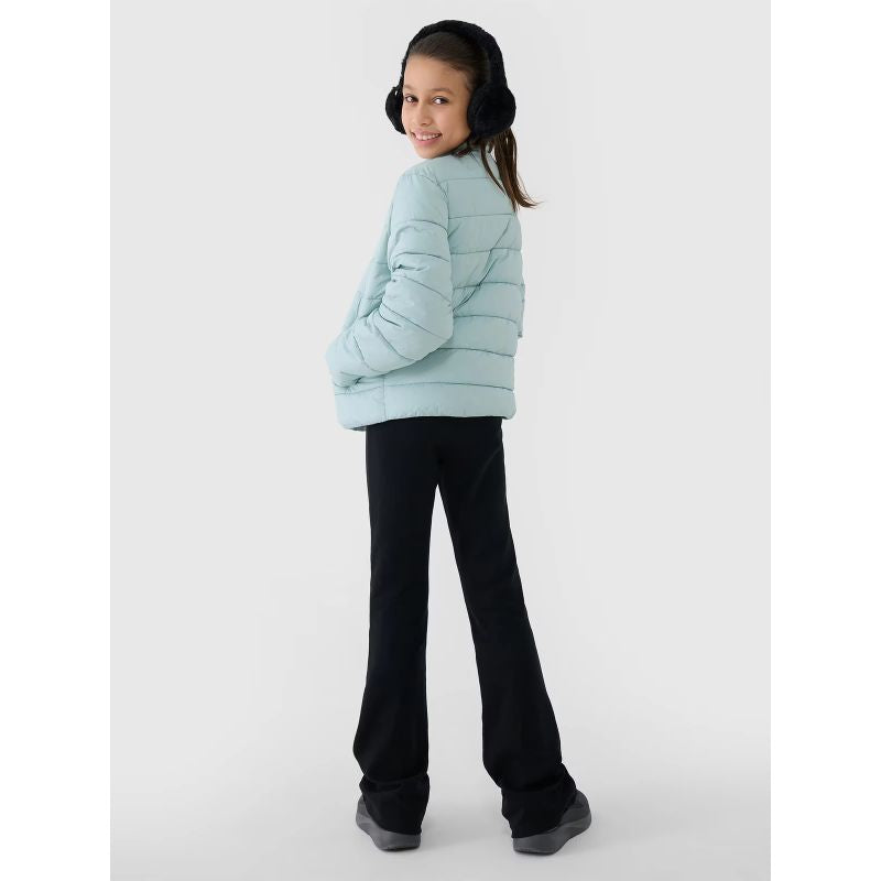 Girls' down jacket with synthetic filling 4F 4FJWSS25TDJAF515-47S *Kategoria tymczasowa Your Sports Performance