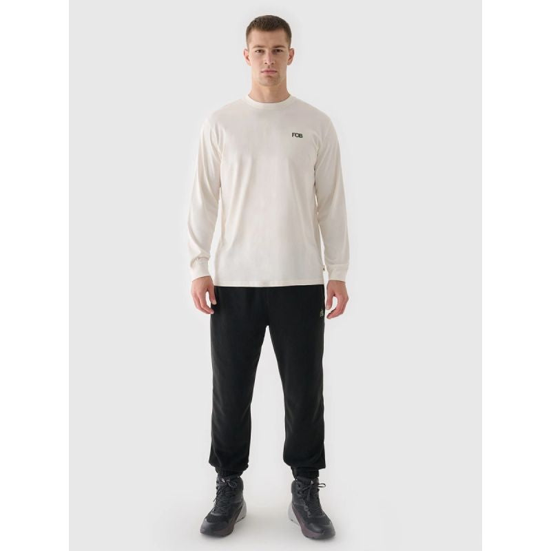 Men's oversize longsleeve with print 4F 4FWAW24TLONM315-11S 4f