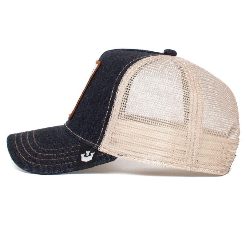 Goorin Bros. The Goat Trucker Cap - 101-0385-CHA Odzież/Czapki/Czapki z daszkiem Your Sports Performance