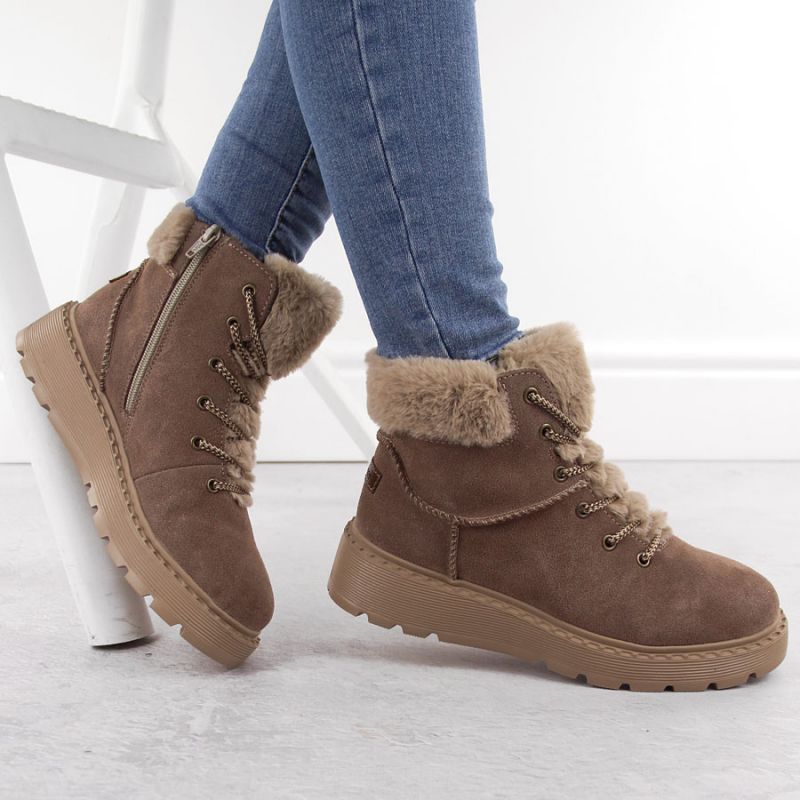 Rieker 70402-24 W RKR753 fur ankle boots Footwear/Lifestyle/Rieker Your Sports Performance