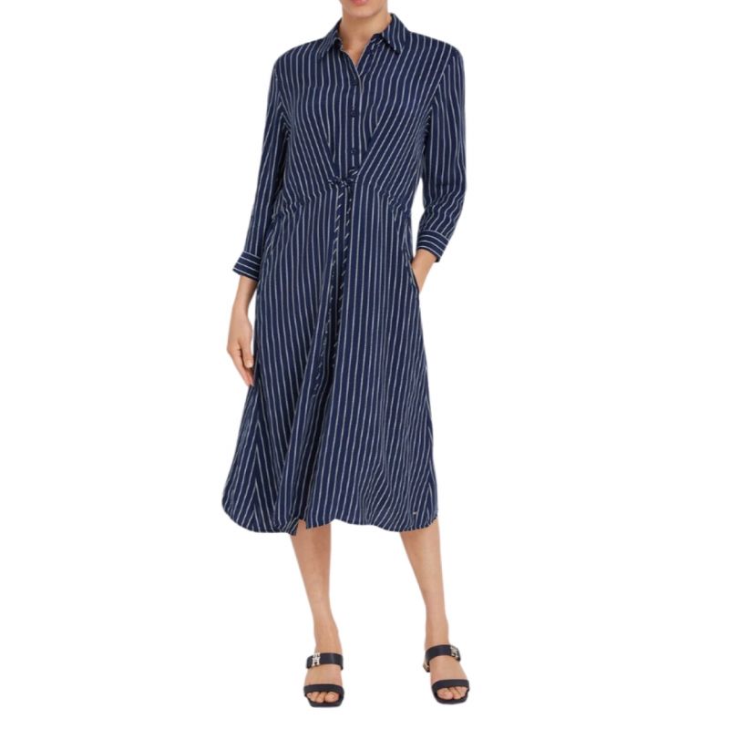 Tommy Hilfiger Cupro Dress W WW0WW38294 Clothing/Lifestyle/Tommy Hilfiger Tommy Hilfiger