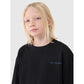 Boy's oversize T-shirt with inscription 4F 4FJWSS25TTSHM2184-20S *Kategoria tymczasowa Your Sports Performance