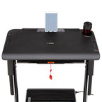 HMS LOOP12 MULTI Electric Treadmill with Desk 1-12 km/h, Gray In preparation Your Sports Performance