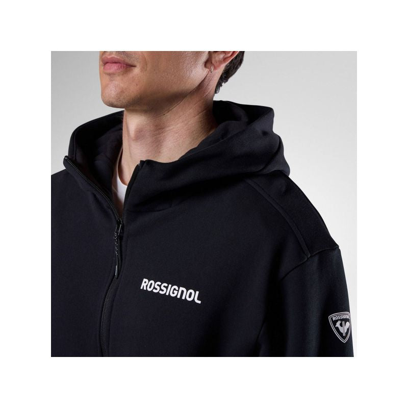 ROSSIGNOL M Logo Fzh Men's Sweatshirt Black