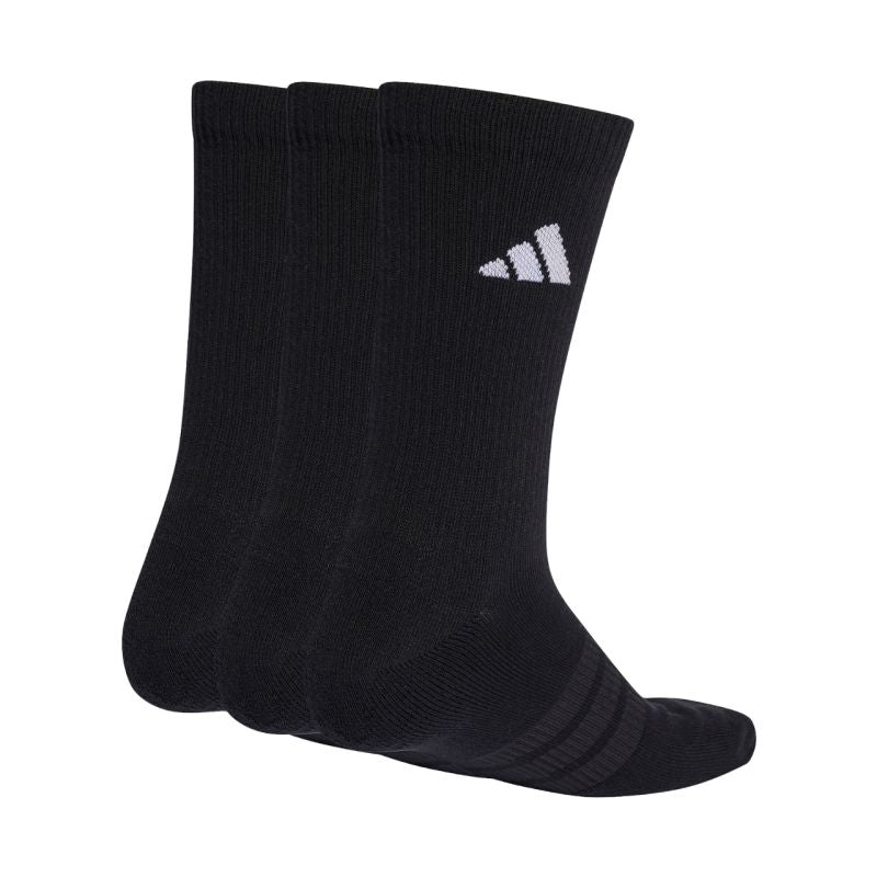 adidas Cushioned Sportswear Crew 3P Socks Black KC9626 To be categorized Your Sports Performance