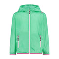CMP Kid G Jacket Rain Fix Hood Lightweight Green (3X53255-E306) In preparation Your Sports Performance