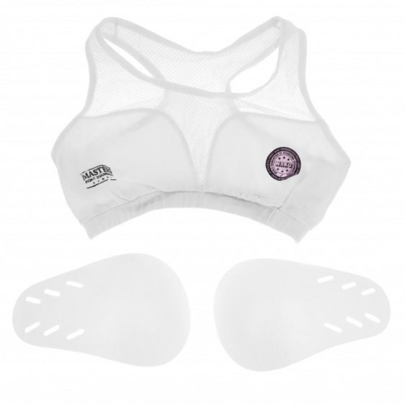 MASTERS WAKO BREAST PROTECTOR WHITE To be categorized Your Sports Performance