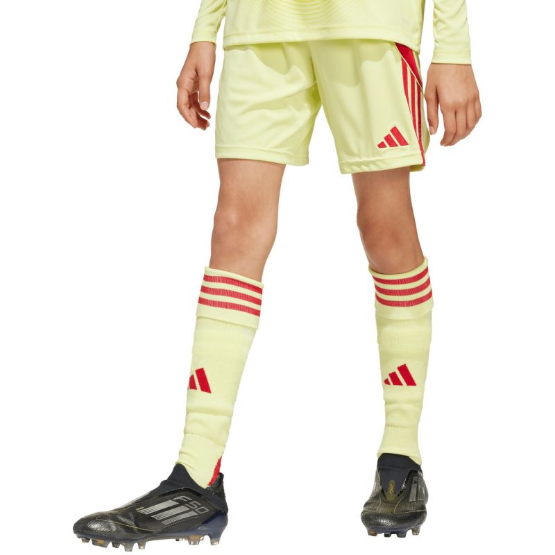 adidas Tiro 24 kids' shorts yellow and red JC6206 In preparation Adidas