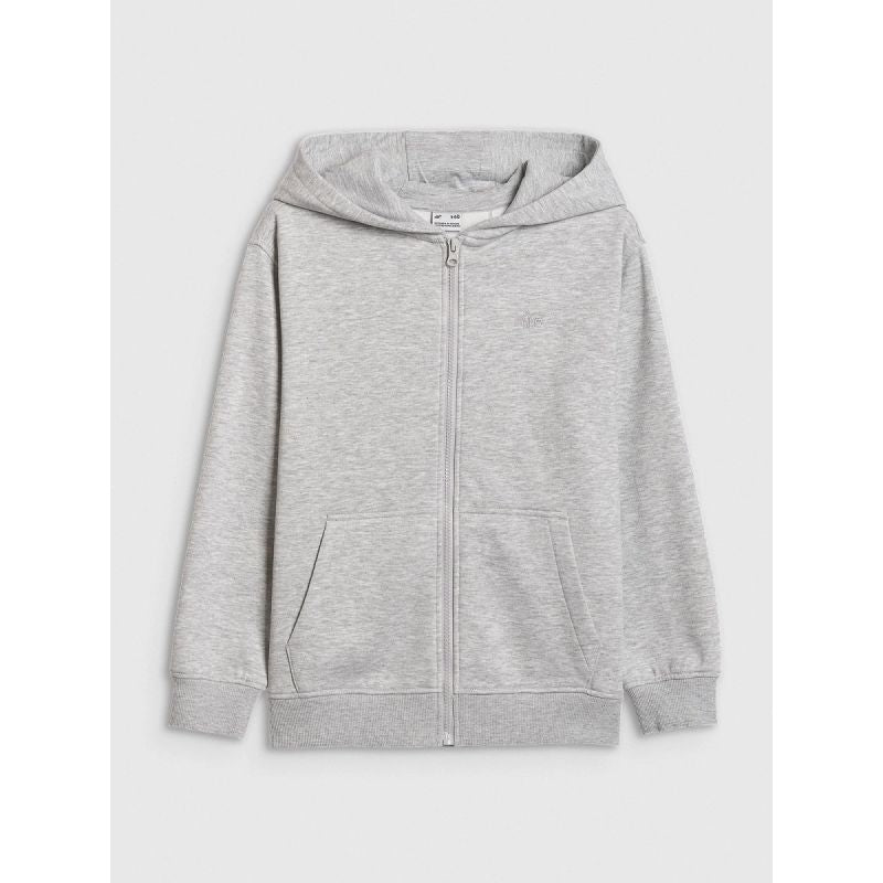 Girls' sweatshirt with a hood, 4F 4FJWMM00TSWSF1861-25M 4f
