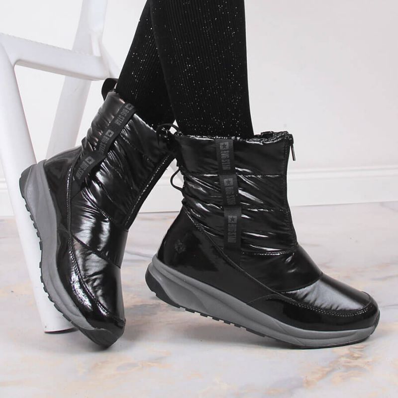 Big Star metallic snow boots W INT1785B Footwear/Outdoor/Big Star Your Sports Performance