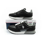 US Polo Assn sports shoes sneakers men's fashionable comfortable black Your Sports Performance