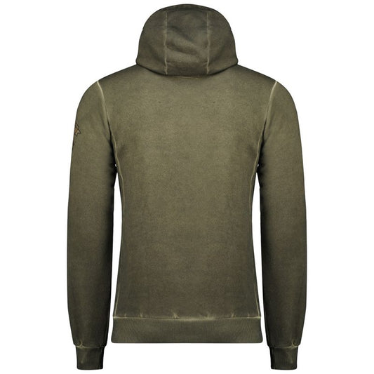 Geographical Norway Gymclass EO Tiedye Badge sweatshirt M WU8270H-GNO-KAKI Clothing/Outdoor/Geographical Norway Your Sports Performance