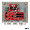 8-PORT EXTERNAL POE SWITCH FOR 8 IP CAMERAS ATTE IP-8-20-L2 Komunikacja i łączność/Switch-e Your Sports Performance