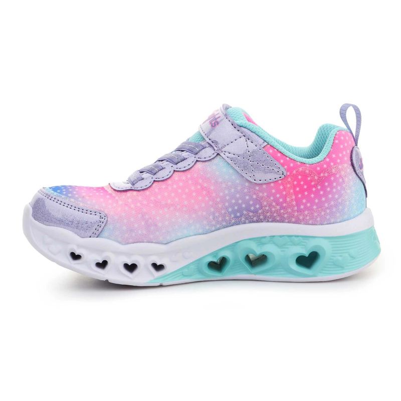 Skechers S Lights Flutter Heart Lights Jr 302315-LVMT Footwear/Lifestyle/Skechers Skechers