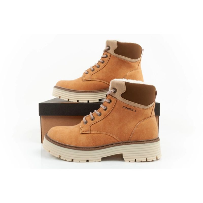 O'neill winter boots women's hiking boots ankle boots insulated fashionable brown ONeill