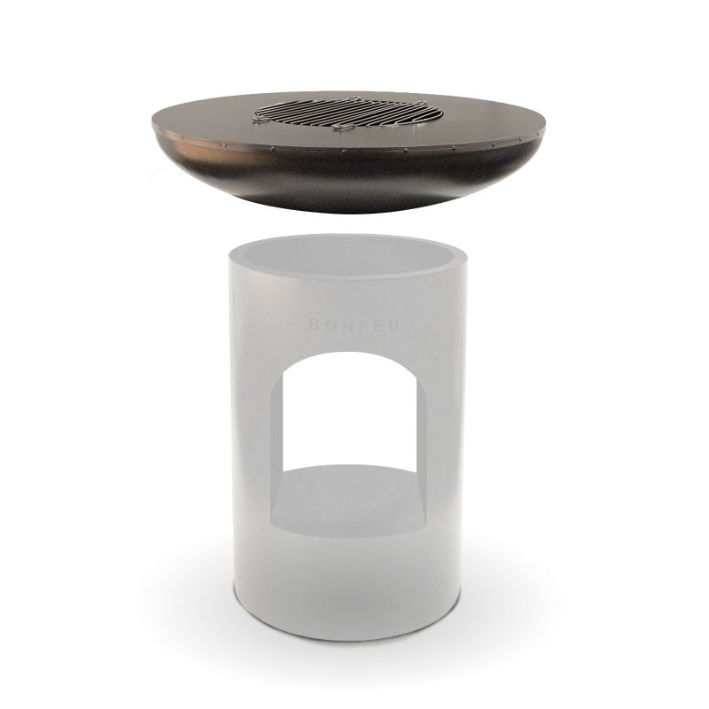 BF Bonbiza XL Open rusty garden fire pit In preparation Your Sports Performance