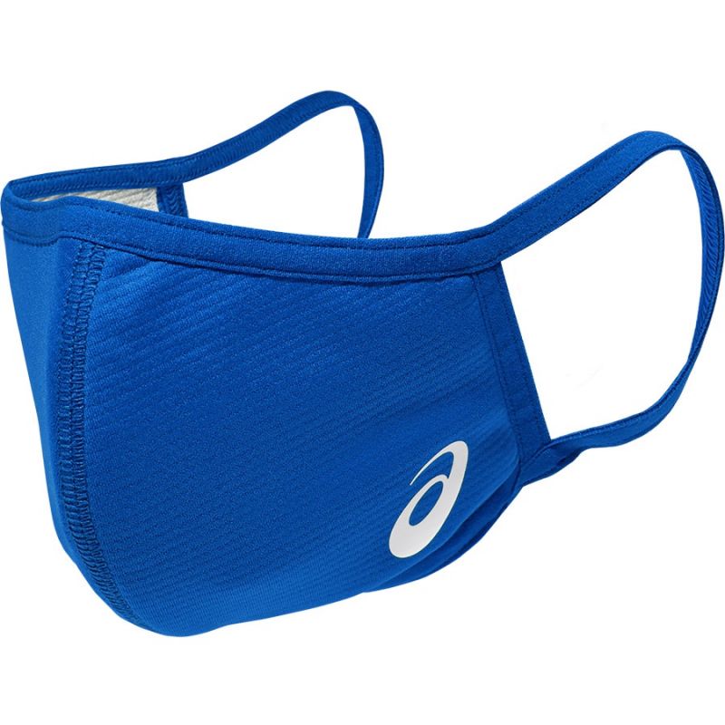 Mask Asics Face Cover Logo 3033B422 400 Clothing/Outdoor/Czapki, szaliki, rękawiczki, maski/Maski Asics