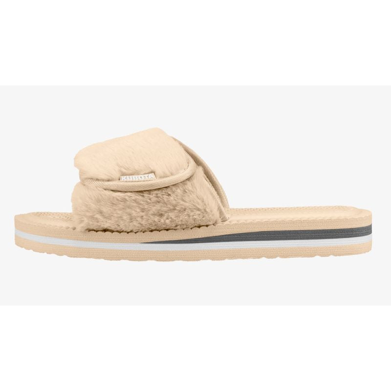 Kubota flip-flops with velcro and beige fur K24AW-100-001-03-1 *Kategoria tymczasowa Your Sports Performance