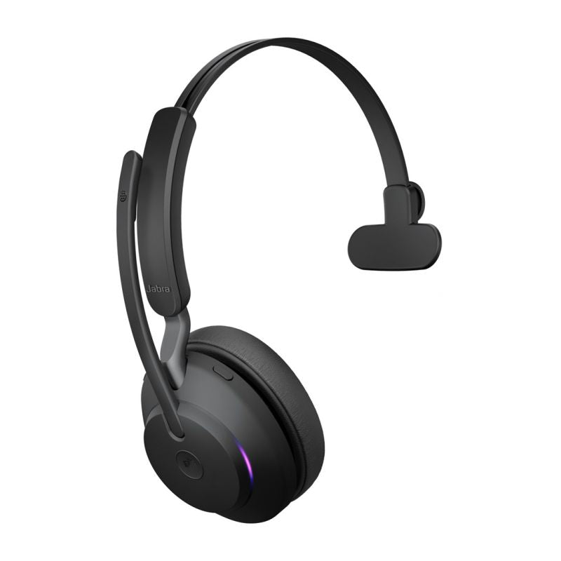 Jabra Evolve2 65 MS Mono Link380a Wireless On-Ear Headphones In preparation Your Sports Performance