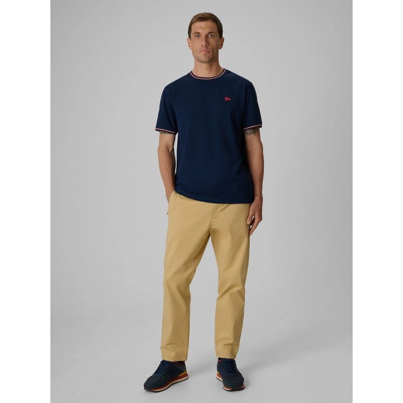 Men's regular plain T-shirt 4F 4FRSS26TTSHM3997-31S