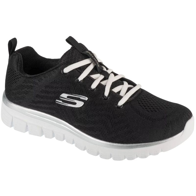 Skechers Graceful - Get Connected 12615W-BKW Black 36 In preparation Your Sports Performance