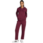 Women's adidas Essentials Linear Burgundy Tracksuit KQ7588