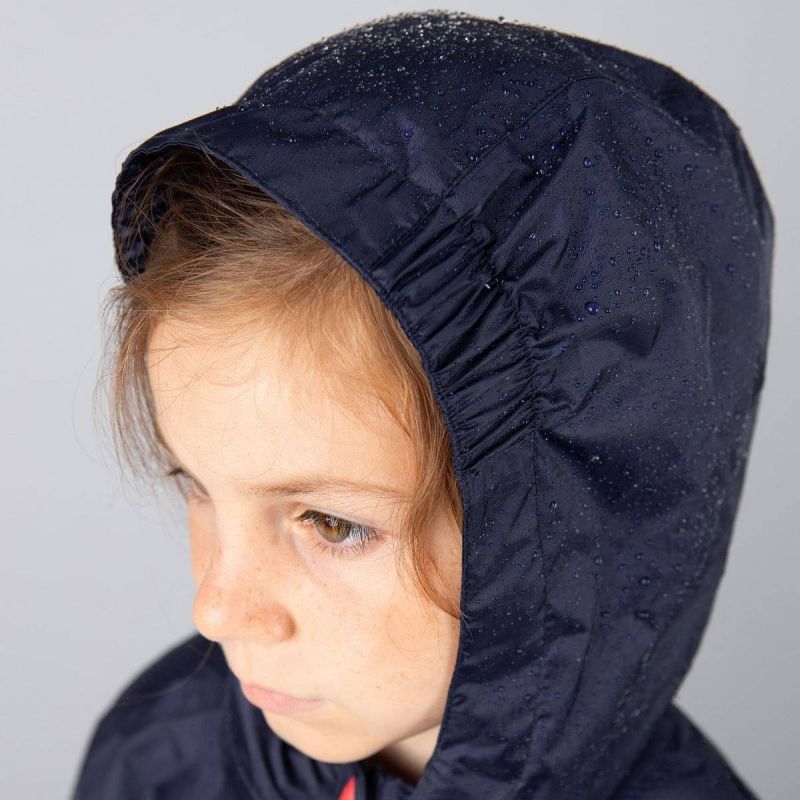 CMP Kid G Jacket Rain Fix Hood Jr 3X53255-28ML Clothing/Outdoor/ CMP Your Sports Performance