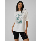 Women's printed T-shirt 4F 4FRSS26TTSHF3705-11S 4f