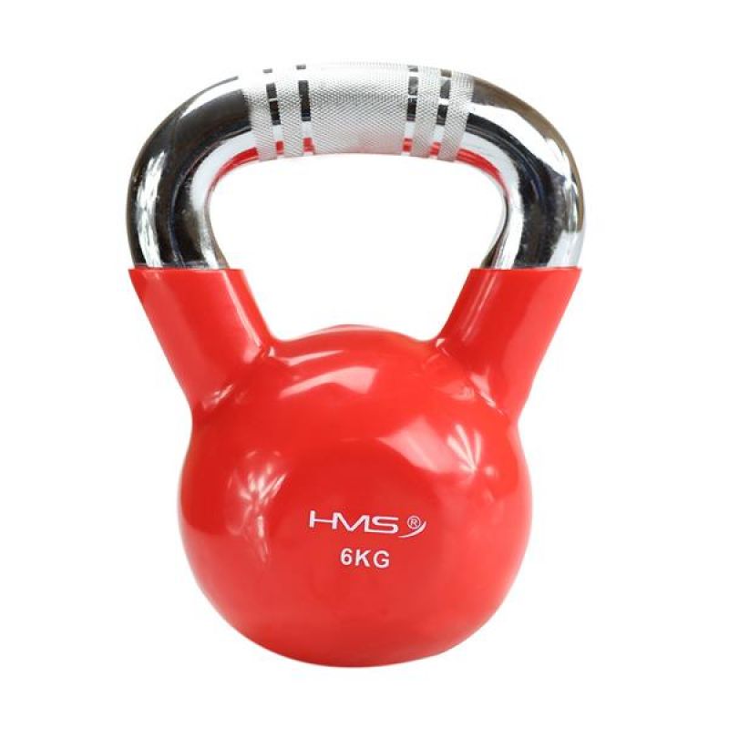Kettlebell cast iron knurled handle HMS KTC10 RED Accessories/Training equipment Your Sports Performance