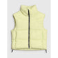 Cropped down vest with synthetic filling for women 4F 4FWSS25TVJAF182-45S *Kategoria tymczasowa Your Sports Performance