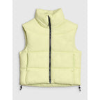 Cropped down vest with synthetic filling for women 4F 4FWSS25TVJAF182-45S *Kategoria tymczasowa Your Sports Performance