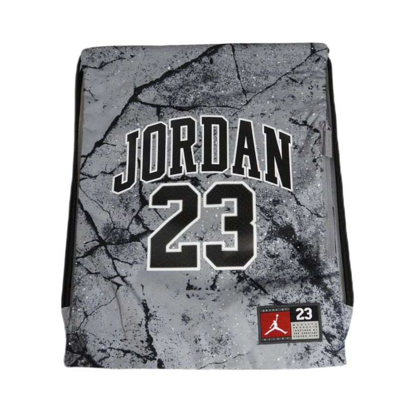 Air Jordan Jersey Gym Sack Cement Grey - 9A0757-G0W Akcesoria i sprzęt koszykarski/Torby i plecaki Your Sports Performance