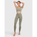 Women's seamless yoga and pilates leggings 4F 4FWAW25TFTIF407-41A 4f
